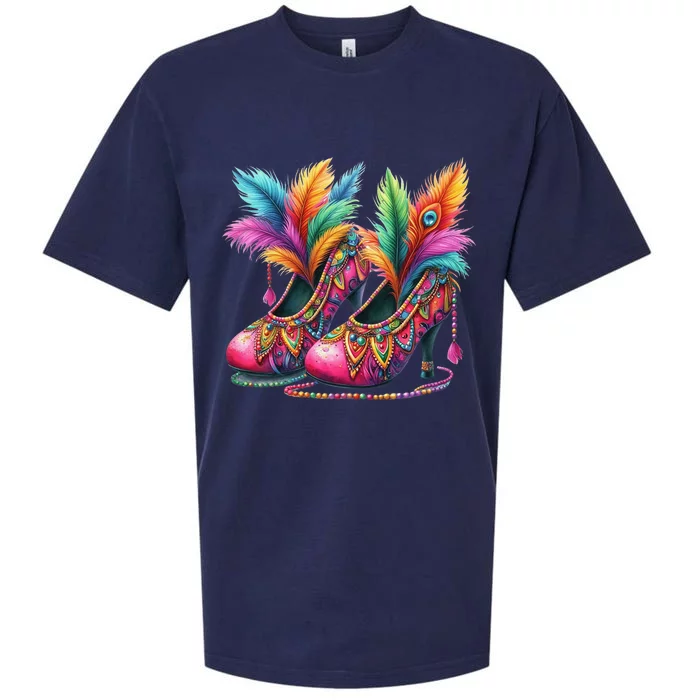 Mardi Gras Celebration Sueded Cloud Jersey T-Shirt