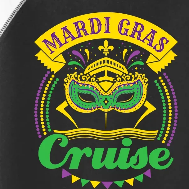 Mardi Gras Cruise Cruising Mask Cruise Ship Beads Toddler Fine Jersey T-Shirt