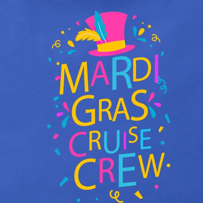 Mardi Gras Cruise Crew Ship Design Squad Festival Costume Gift Zip Tote Bag