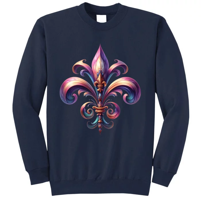 Mardi Gras Celebration Tall Sweatshirt