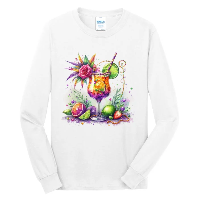 Mardi Gras Celebration Tall Long Sleeve T-Shirt