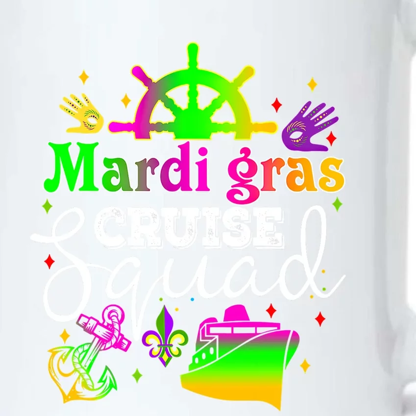 Mardi Gras Cruise Squad Carnival Costume Celebration Cute Gift Black Color Changing Mug