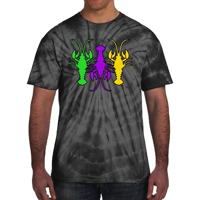 Mardi Gras Crawfish Mardi Gras funny festival Tie-Dye T-Shirt