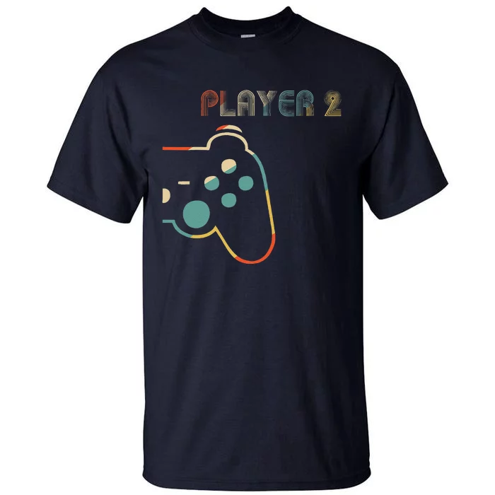 Matching Gamer Couple Player 1 Player 2 Cute Tall T-Shirt