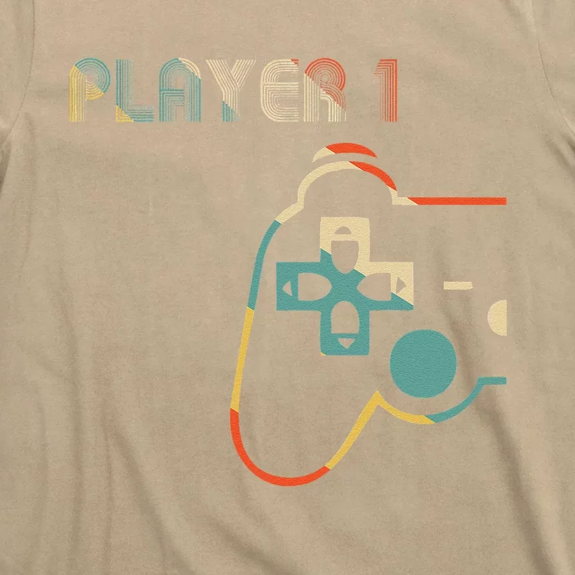 Matching Gamer Couple Player 1 Player 2 Love T-Shirt