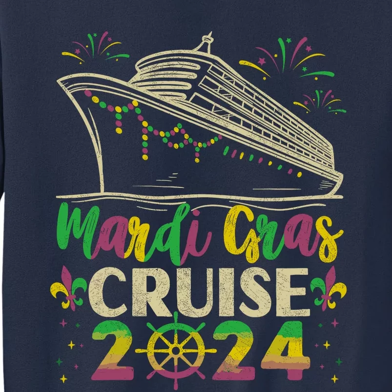 Mardi Gras Cruise 2024 Family Vacation Matching Cruise Sweatshirt