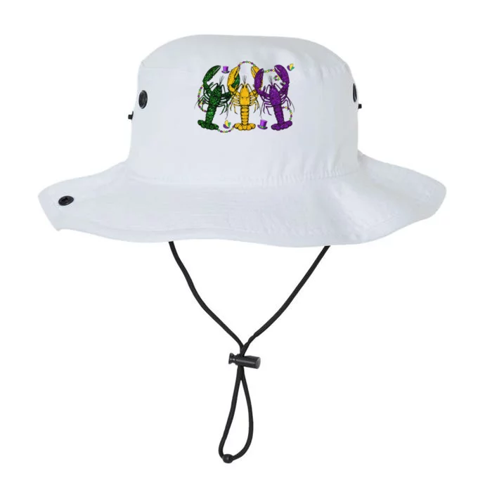 Mardi Gras Crawfish Happy Mardi Gras 2024 Matching Party Legacy Cool Fit Booney Bucket Hat