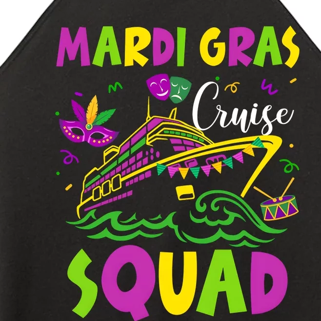 Mardi Gras Cruise Crew 2024 Women’s Perfect Tri Rocker Tank