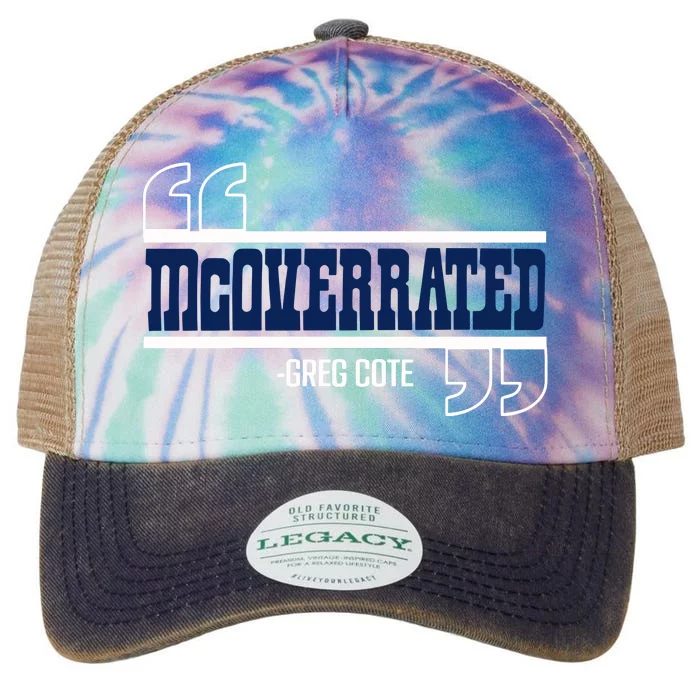 Mcoverrated Greg Cote Legacy Tie Dye Trucker Hat