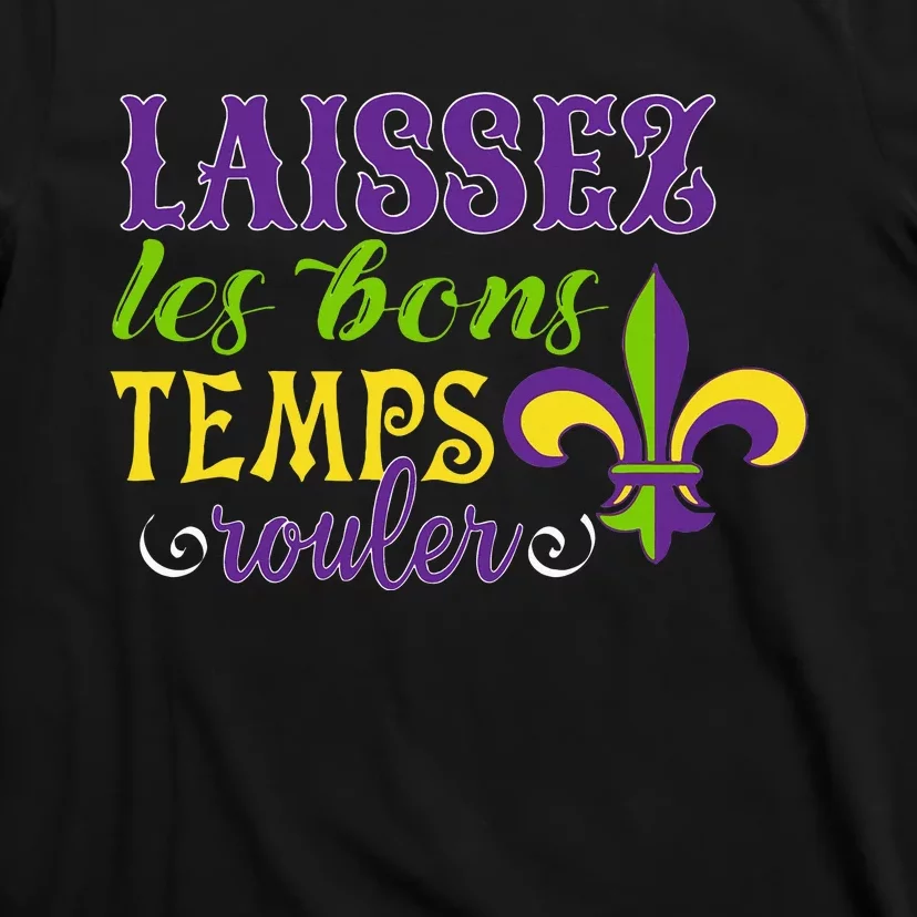 Mardi Gras Costume Laissez Les Bons Temps Rouler T-Shirt