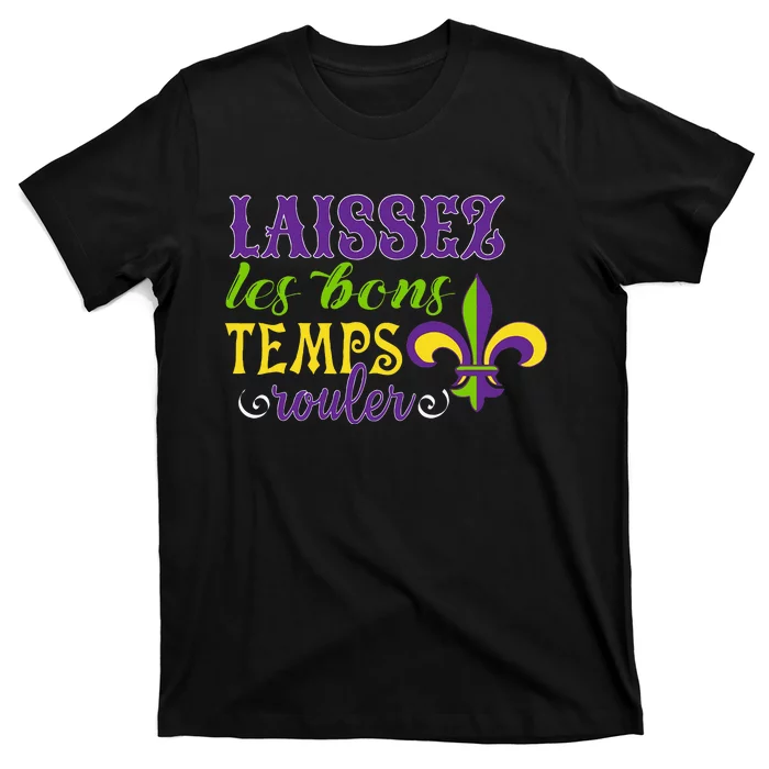 Mardi Gras Costume Laissez Les Bons Temps Rouler T-Shirt