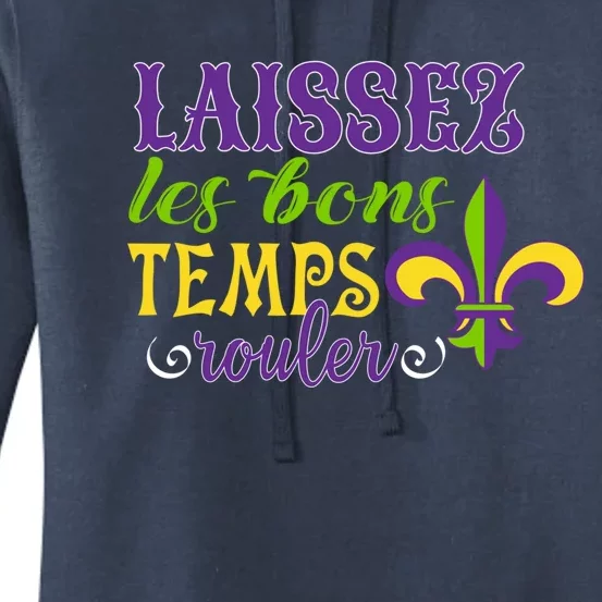 Mardi Gras Costume Laissez Les Bons Temps Rouler Gift Women's Pullover Hoodie