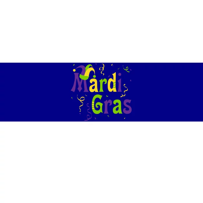 Mardi Gras Costume Party Gift Bumper Sticker