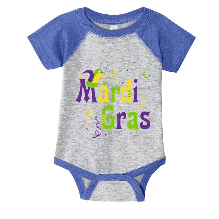 Mardi Gras Costume Party Gift Infant Baby Jersey Bodysuit