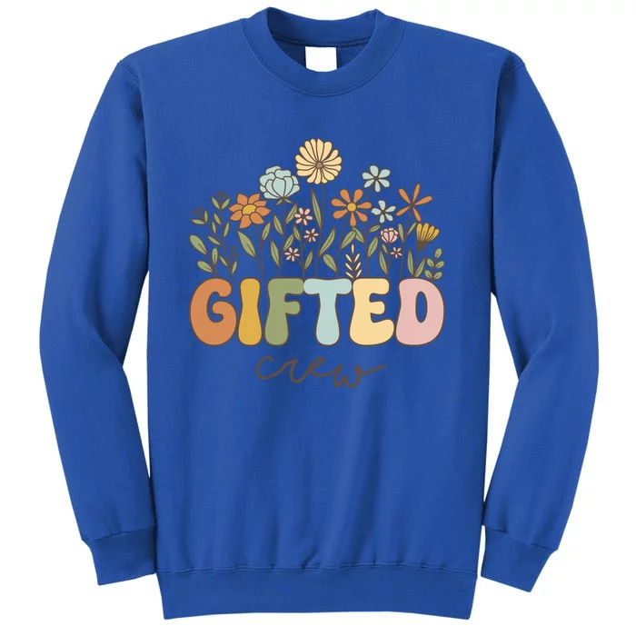 Matching Gifted Crew Teacher Education Team School Squad Cute Gift Sweatshirt