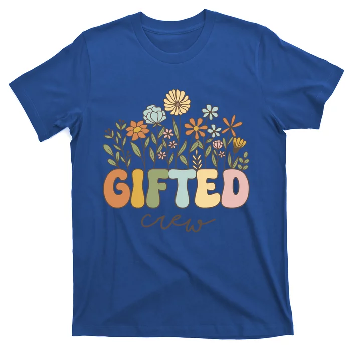 Matching Gifted Crew Teacher Education Team School Squad Cute Gift T-Shirt