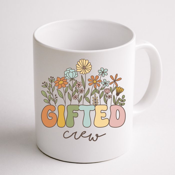 Matching Gifted Crew Teacher Education Team School Squad Cute Gift Front & Back Coffee Mug