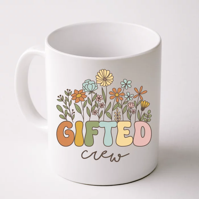 Matching Gifted Crew Teacher Education Team School Squad Cute Gift Front & Back Coffee Mug