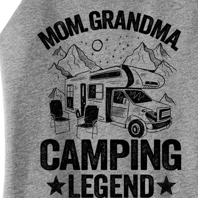 Mom Grandma Camping Legend Rv Camper Outdoor Camping Gift Women’s Perfect Tri Rocker Tank