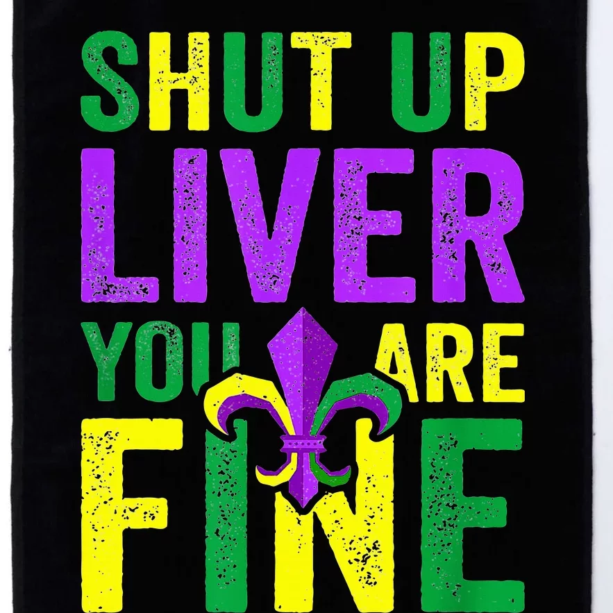 Mardi Gras Celebration Embrace the Festive Spirit Platinum Collection Golf Towel