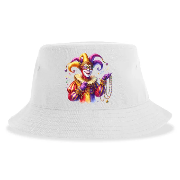 Mardi Gras Celebration Sustainable Bucket Hat