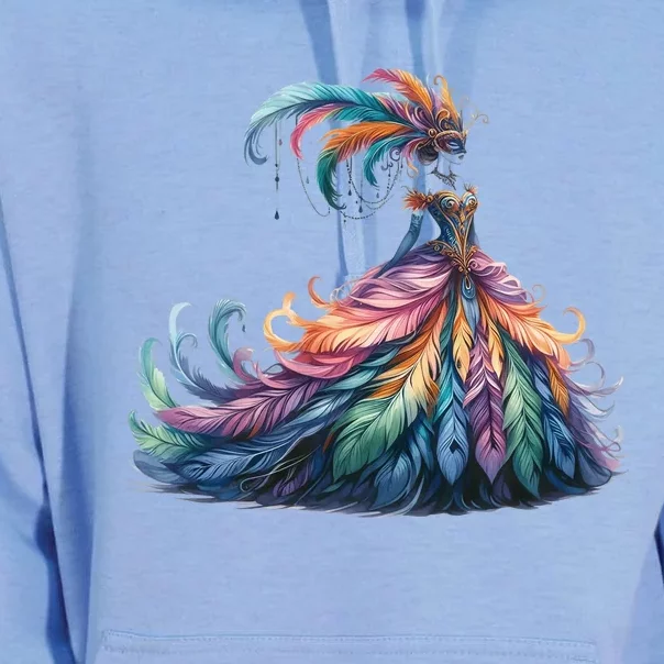 Mardi Gras Celebration Unisex Surf Hoodie