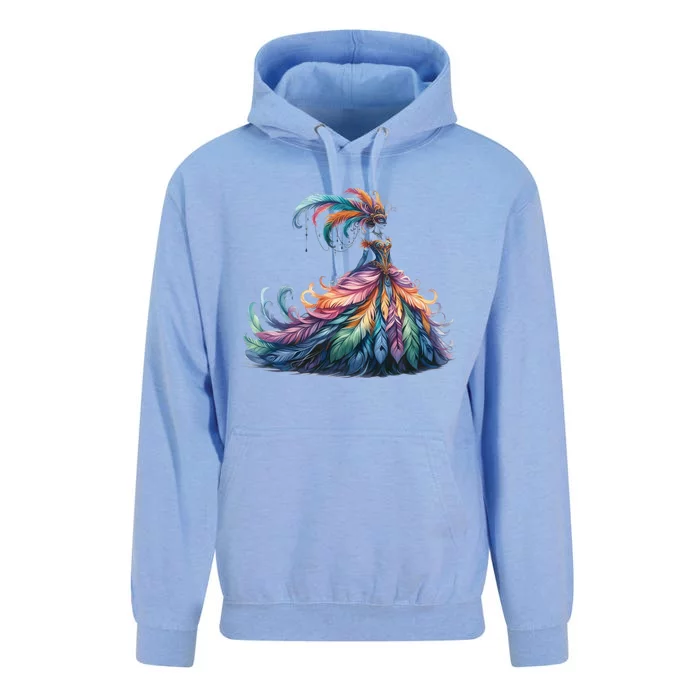 Mardi Gras Celebration Unisex Surf Hoodie