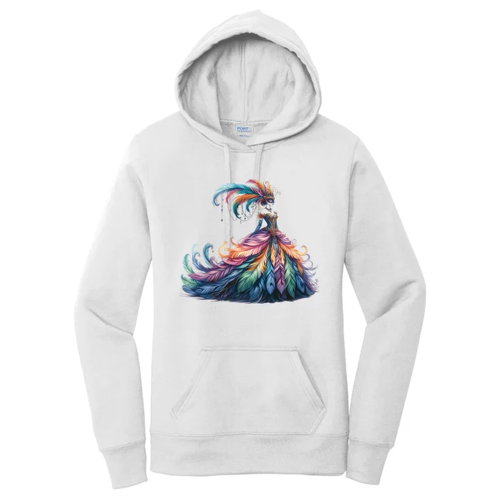 Mardi Gras Celebration Women's Pullover Hoodie