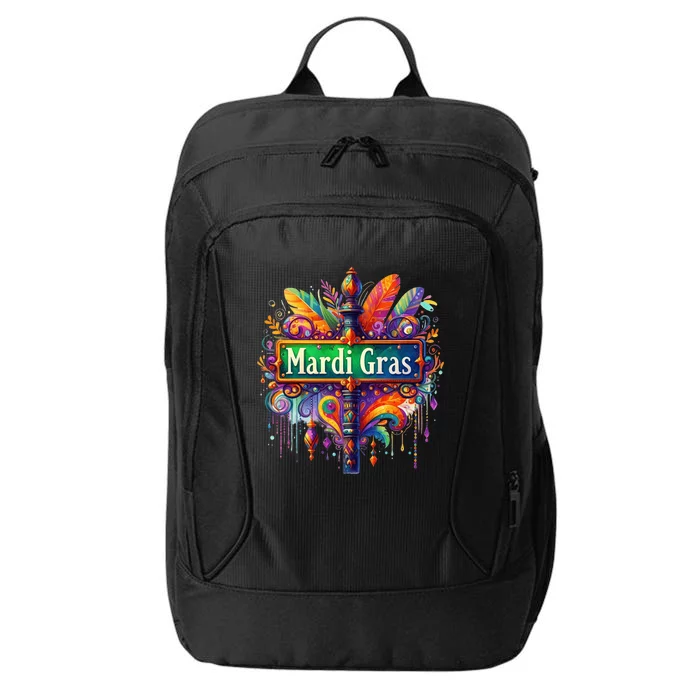 Mardi Gras Celebration City Backpack