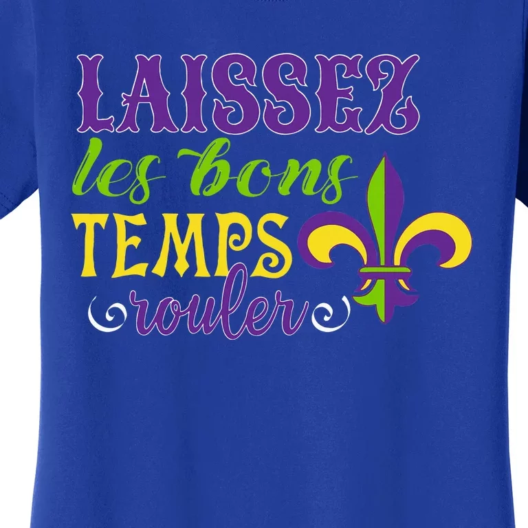 Mardi Gras Costume Laissez Les Bons Temps Rouler Women's T-Shirt