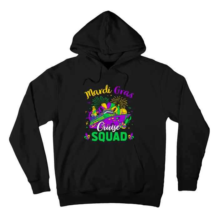 Mardi Gras Cruise Squad Matching Group Family Vacation Wo Hoodie