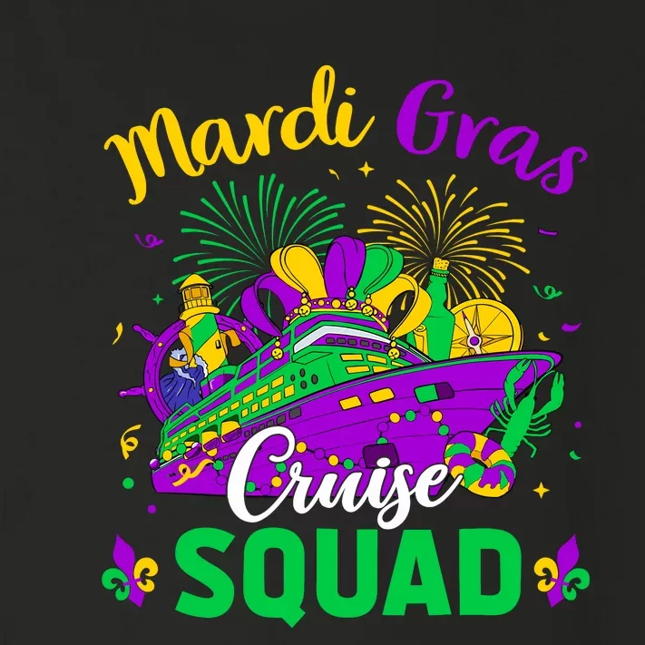 Mardi Gras Cruise Squad Matching Group Family Vacation Wo Toddler Long Sleeve Shirt