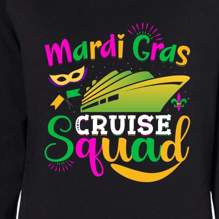 Mardi Gras Cruise Womens California Wash Sweatshirt