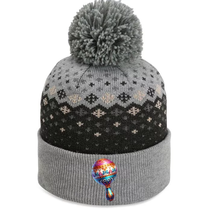 Mardi Gras Celebration The Baniff Cuffed Pom Beanie