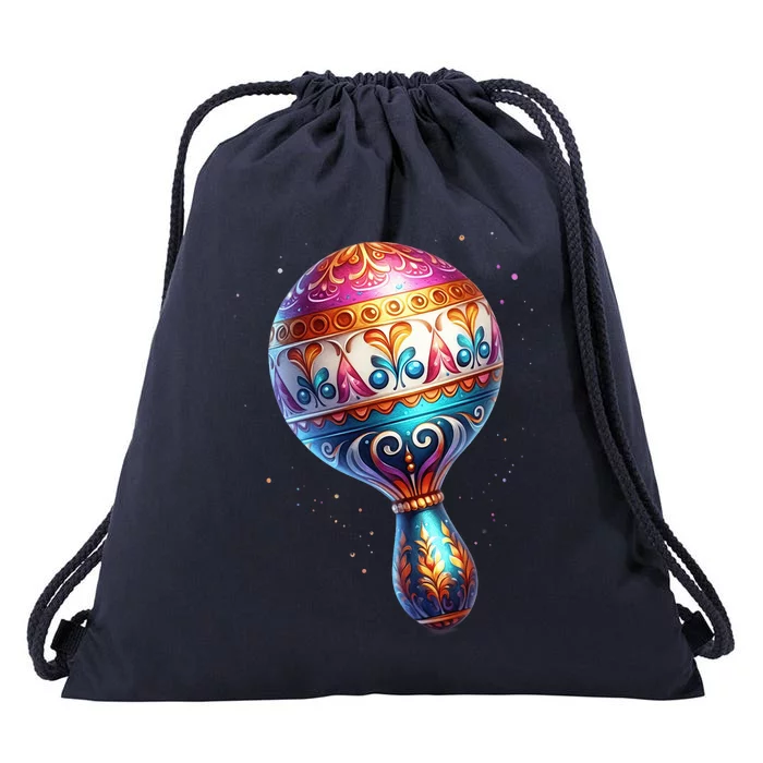 Mardi Gras Celebration Drawstring Bag