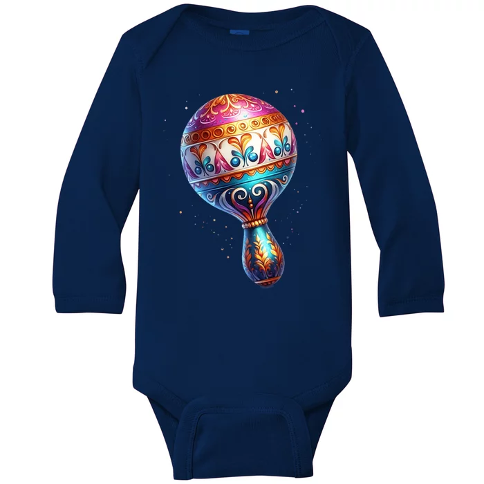 Mardi Gras Celebration Baby Long Sleeve Bodysuit