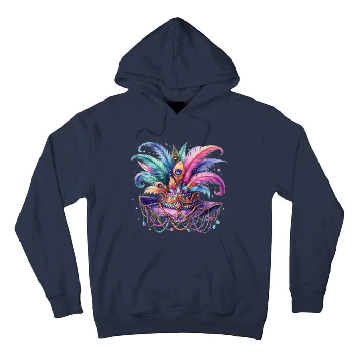 Mardi Gras Celebration Tall Hoodie