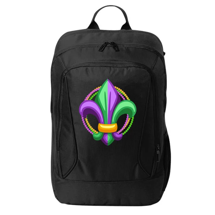 Mardi Gras Celebration Beads City Backpack