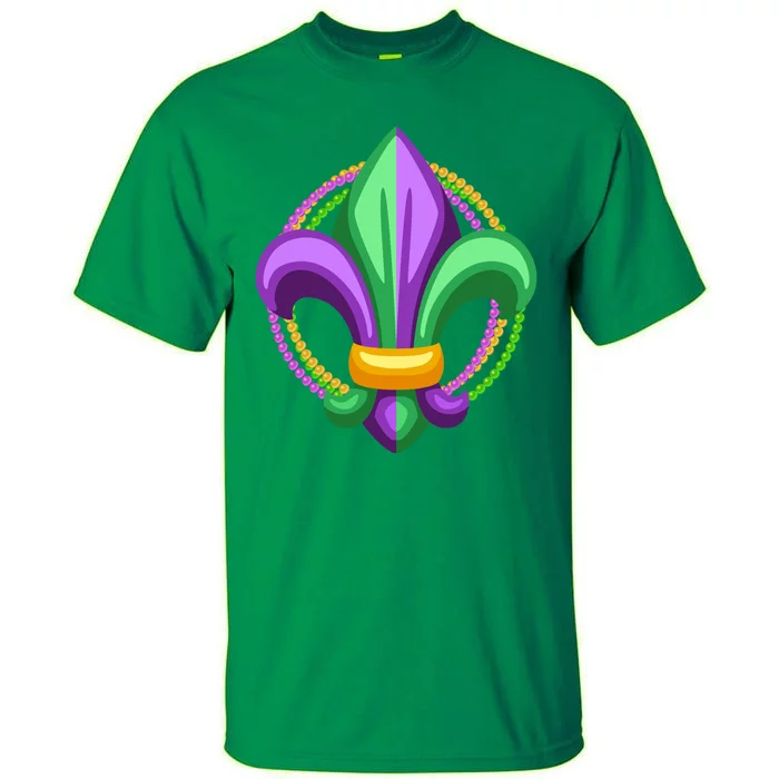 Mardi Gras Celebration Beads Tall T-Shirt