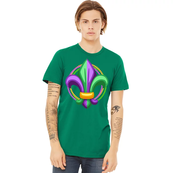 Mardi Gras Celebration Beads Premium T-Shirt