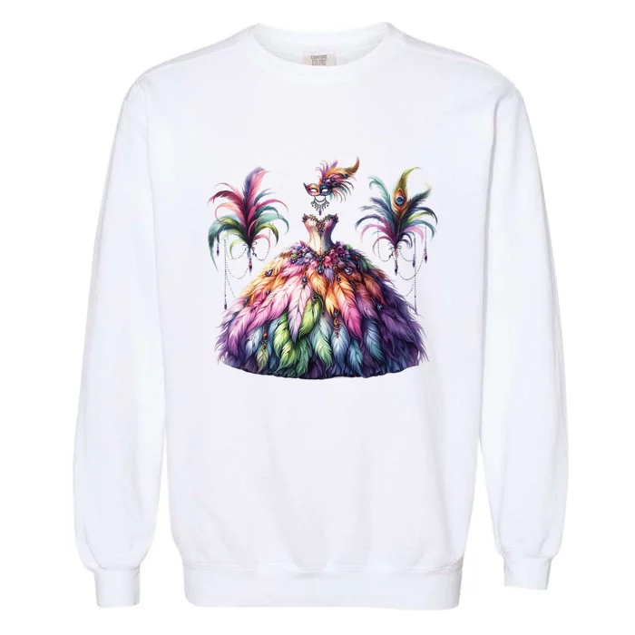 Mardi Gras Celebration Garment-Dyed Sweatshirt