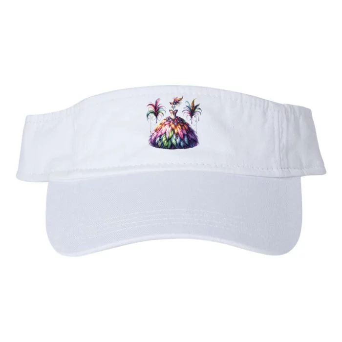 Mardi Gras Celebration Valucap Bio-Washed Visor