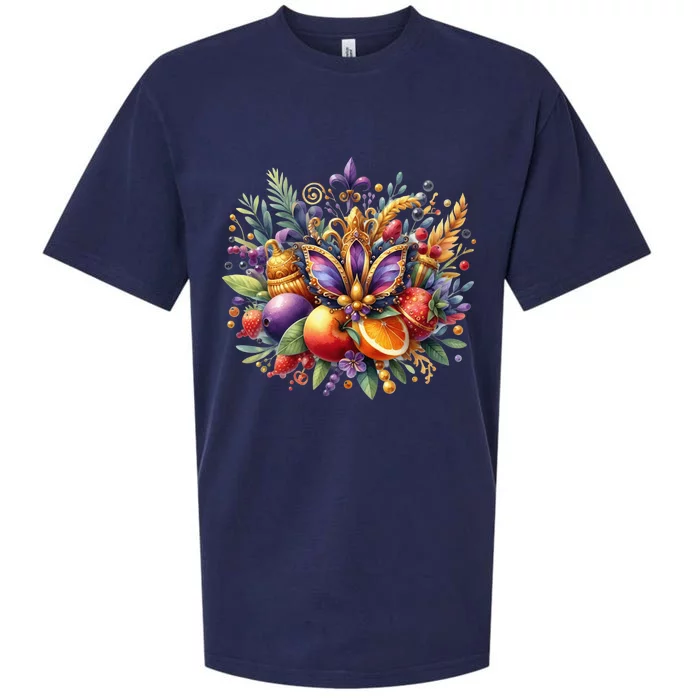 Mardi Gras Celebration Sueded Cloud Jersey T-Shirt