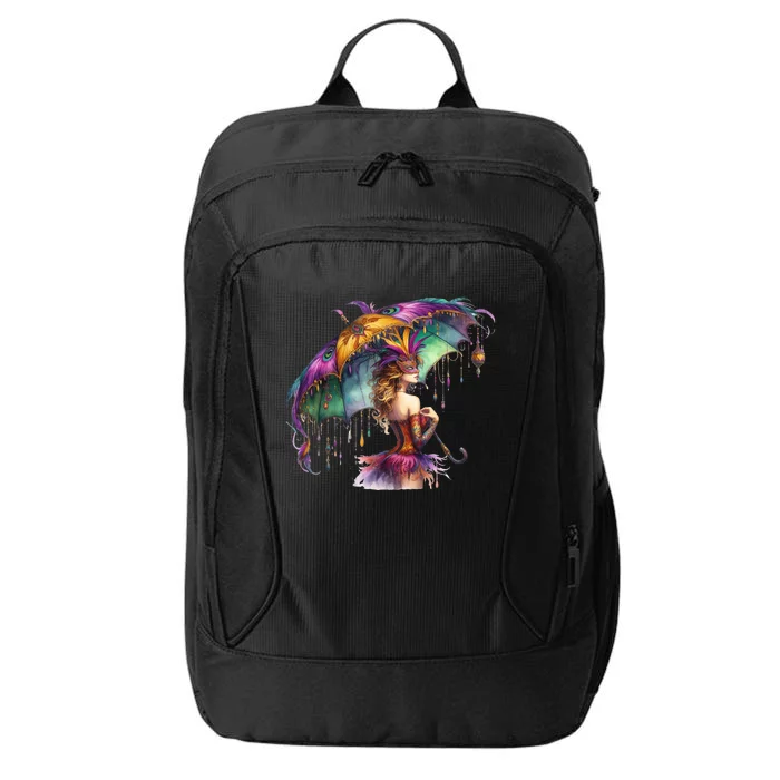 Mardi Gras Celebration City Backpack