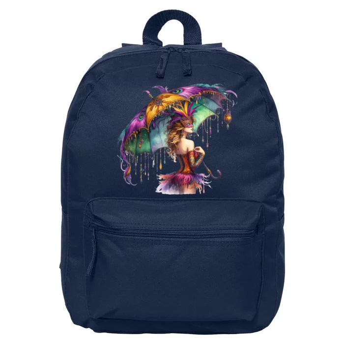 Mardi Gras Celebration 16 in Basic Backpack