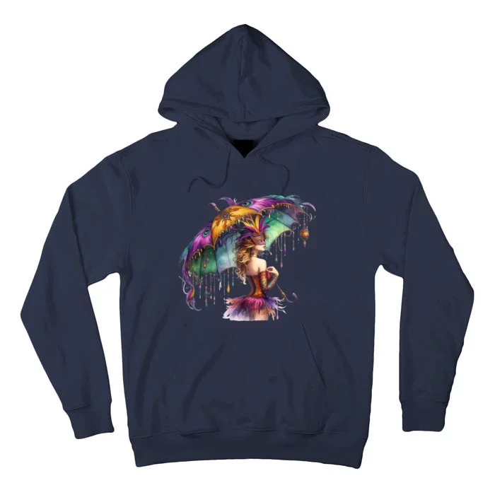 Mardi Gras Celebration Tall Hoodie