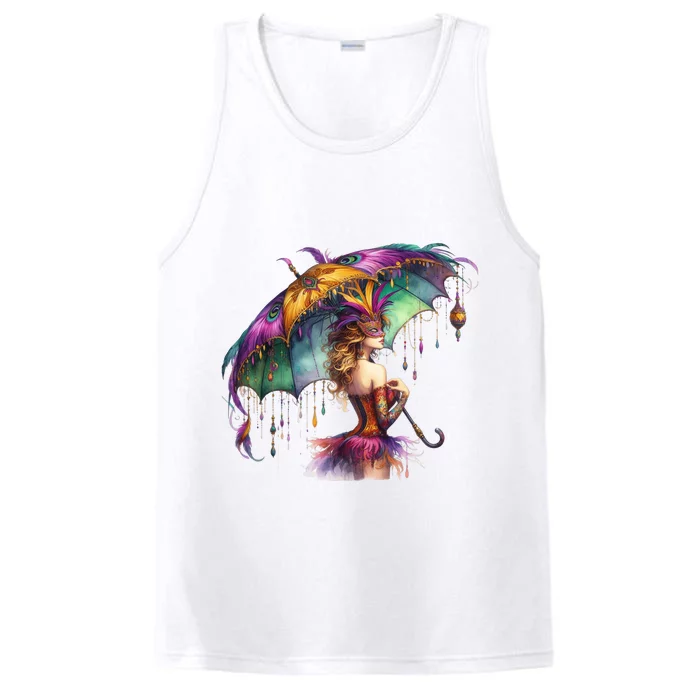 Mardi Gras Celebration Performance Tank