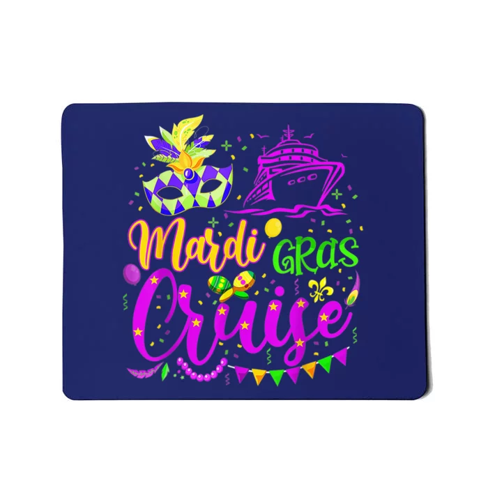 Mardi Gras Cruise Cruising Mask Cruise Ship Party Costume Mousepad