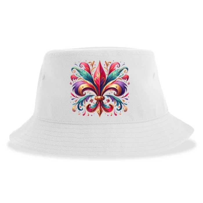 Mardi Gras Celebration Sustainable Bucket Hat