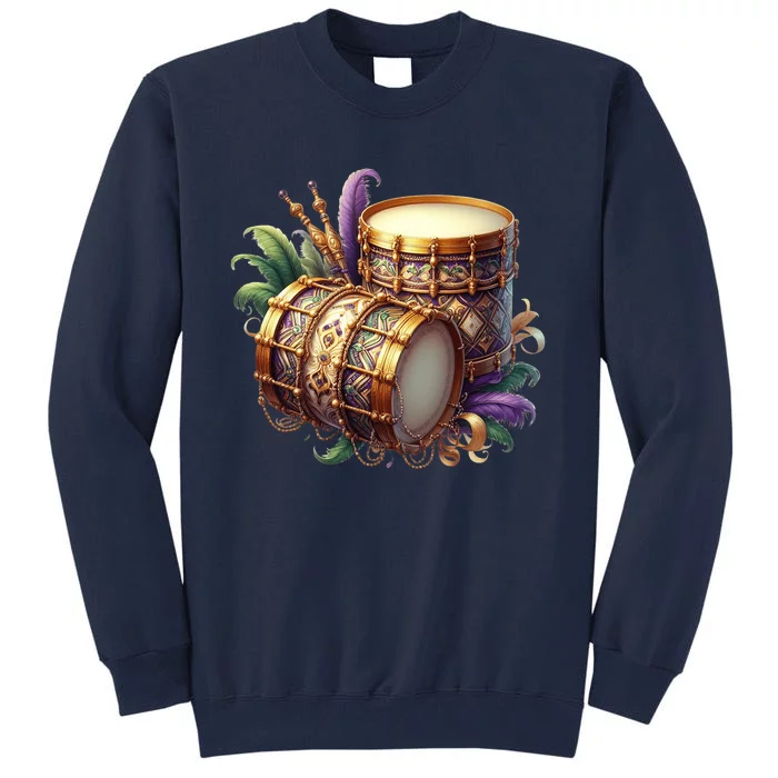 Mardi Gras Celebration Tall Sweatshirt